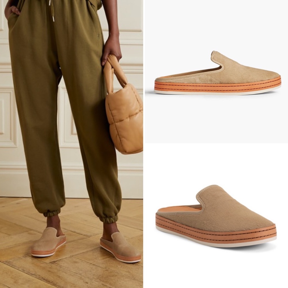 Price Firm - VINCE Calf Hair Flats